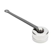 C091 00U000 130 2 Amphenol Sine Systems C 091 Contains Strap, Threaded Silver