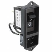 EF11.1089.0010.01 Schurter EF11 Circuit Breaker, Switch On-Off Unfiltered - Commercial Quick Connect