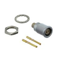 EGG.0B.302.CYM LEMO Receptacle, Female Sockets Bulk 2 Positions Shielded