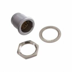 EGJ.1B.302.CLA LEMO Receptacle, Male Pins Bulk Shielded Panel Mount, Flange - Rear Side Nut