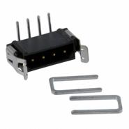 M80-8420442 Harwin Strain Relief Clips 1 Row 0.079" (2.00mm) Male Pin