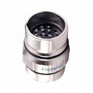 MA1JAP1700 Amphenol Sine Systems Shielded Receptacle for Male or Female Contacts Pin (Male) 125 V