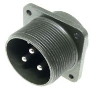 MS3102R22-2P AMPHENOL Silver N (Normal) Bulk Environment Resistant