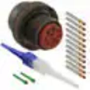 MS3451W18-1P Amphenol Aerospace Operations Free Hanging (In-Line) Bulk 10 Positions Receptacle, Male Pins