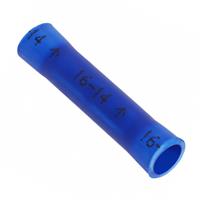 MVU14BCK 3M 2 Wire Entries Crimp Blue Butt Splice, Inline, Individual Openings