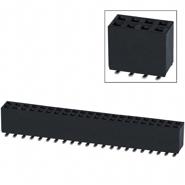 NPTC222KFMS-RC Sullins Connector Solutions Surface Mount 0.100" (2.54mm) 2 Rows Header