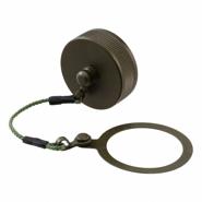 RJFTVC7G Amphenol PCD Cap (Cover) Olive Lanyard RJF TV