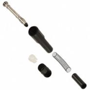 122505A Pomona Electronics Free Hanging (In-Line) Bulk Banana Plug Sheathed, Retractable