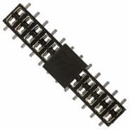 153224-2000-RB-WD 3M Surface Mount 0.079" (2.00mm) Receptacle, Bottom or Top Entry 2 Rows