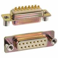 172-E15-201R031 NorComp Mating Side (4-40) Receptacle, Female Sockets Solder Cup Signal