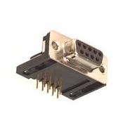 183-009-213R161 NorComp Gold Housing/Shell (Unthreaded) Solder 2 Rows