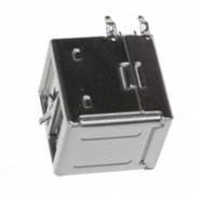 690-008-221-013 EDAC Inc. USB - A, Stacked Board Lock 8 Contacts Receptacle