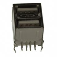 690-008-621-013 EDAC Inc. USB - A, Stacked Bulk 8 Contacts Through Hole, Right Angle, Horizontal