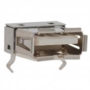 896-43-004-00-000000 Mill-Max USB - A Surface Mount, Right Angle, Horizontal USB Type A Connectors Tube