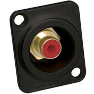 ACJB-RED Amphenol RCA Solder Cup