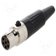 AG6F Amphenol G Type Solder