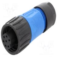 C016 10D006 010 10 Amphenol Sine Systems Eco|mate™ C016 7 Positions Cable Clamp, Strain Relief Bulk