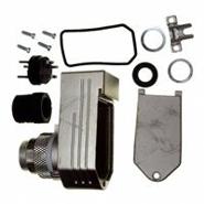 C091 31K004 100 2 Amphenol Sine Systems Keyed Silver Free Hanging (In-Line), Right Angle 4 Positions