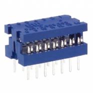 CWR-130-14-0203 CW Industries Feed Through 14 Positions 28-30 AWG, Stranded or Solid Ribbon Cable, DIP Header