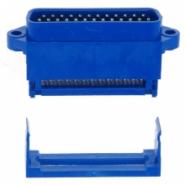 CWR-180-25-0203 CW Industries Receptacle, Male Pins Housing/Shell (Unthreaded) 25 Positions IDC, Ribbon Cable