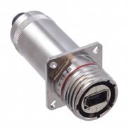 FWFTV2PE1N Amphenol PCD IP67 - Dust Tight, Waterproof Panel Mount, Screw Hole Firewire (IEEE 1394) Receptacle