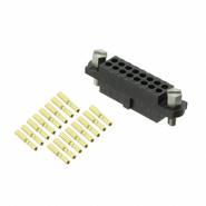 M80-4611605 Harwin Datamate J-Tek 16 Positions Receptacle Free Hanging (In-Line)