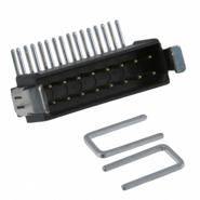 M80-8391642 Harwin 2 Rows Strain Relief Clips Gold Solder