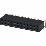PPPC122LJBN-RC Sullins Connector Solutions Header Female Socket 2 Rows Through Hole, Right Angle