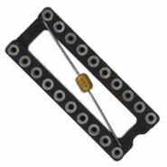 123-93-320-41-801000 Mill-Max Gold 20 (2 x 10) 123 DIP, 0.3" (7.62mm) Row Spacing