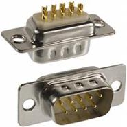 172-E09-103R001 NorComp 2 Rows 9 Positions Grounding Indents Housing/Shell (Unthreaded)