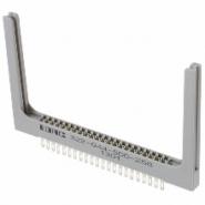 322-044-500-258 EDAC Inc. Card Guides 0.156" (3.96mm) Non Specified - Dual Edge 44 Positions