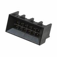 44432-1202 Molex 2 Rows Header, Shrouded Board Guide Gold