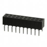 953420-6602-AR 3M Solder 0.079" (2.00mm) Female Socket 2 Rows