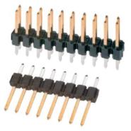 961250-6404-AR 3M 2 Rows Header, Unshrouded 0.100" (2.54mm) 50 Positions