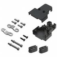 975T009-010R011 NorComp Unshielded Mating Screws 4-40, Sealed 9 Positions Assembly Hardware, Strain Relief