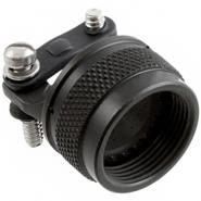 A850493813A Amphenol PCD Aluminum Alloy SAE AS85049 1.160" (29.46mm) Cable Clamp