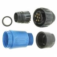 C016 30H006 200 10 Amphenol Sine Systems Cable Clamp IP65/67 - Dust Tight, Water Resistant, Waterproof Plug, Male Pins 7 Positions