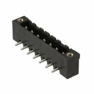 ELFH07210E Amphenol PCD 0.200" (5.08mm) 7 Positions Header, Male Pins, Shrouded (4 Side) Through Hole