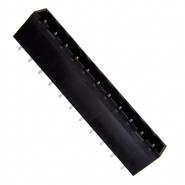 ELFH11250 Amphenol PCD Vertical Solder Header, Male Pins, Shrouded (4 Side) 11 Positions