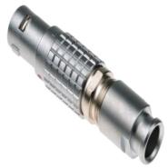 FGG.1B.303.CLAD62Z LEMO Bulk Plug, Male Pins IP50 - Dust Protected Gold