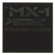 MC9328MX1DVM20 Freescale / NXP 1 Core, 32-Bit 1 Core ARM920T 200MHz Microprocessor
