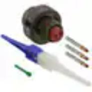 MS3450W10SL-4P Amphenol Aerospace Operations Silver Fluid Resistant Panel Mount, Flange 2 Positions