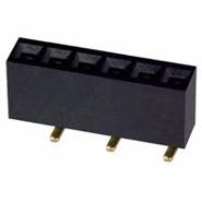 NPPC061KFXC-RC Sullins Connector Solutions 1 Row 0.100" (2.54mm) 6 Positions Header