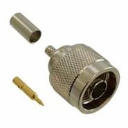 082-5375-RFX Amphenol RF N Type Crimp or Solder 11GHz Free Hanging (In-Line)