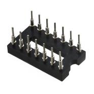 116-43-314-41-006000 Mill-Max 0.100" (2.54mm) Gold Through Hole 116