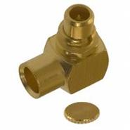 135-3693-101 Cinch Connectivity Solutions 6GHz Free Hanging (In-Line), Right Angle MMCX MMCX