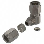 142-0207-106 Cinch Connectivity Solutions Free Hanging (In-Line), Right Angle Solder 50 Ohm SMA