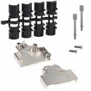 165X02699XE Conec 165X 45° Two Piece Backshell Mating Screws 4-40