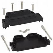 165X10169XE Conec 37 Positions Assembly Hardware, Cable Clamp 165X Two Piece Backshell