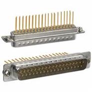 172-037-142R011 NorComp 2 Rows Wire Wrap Board Side (4-40) Plug, Male Pins